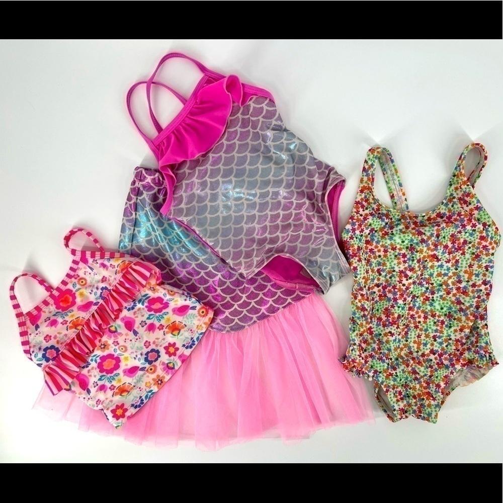 12mo BABY GIRL BUNDLE: Swimsuits